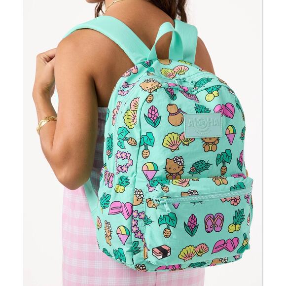 Aloha Collection• HELLO KITTY Super Cute Special Edition KEEP IT LIGHT Backpack main image 5